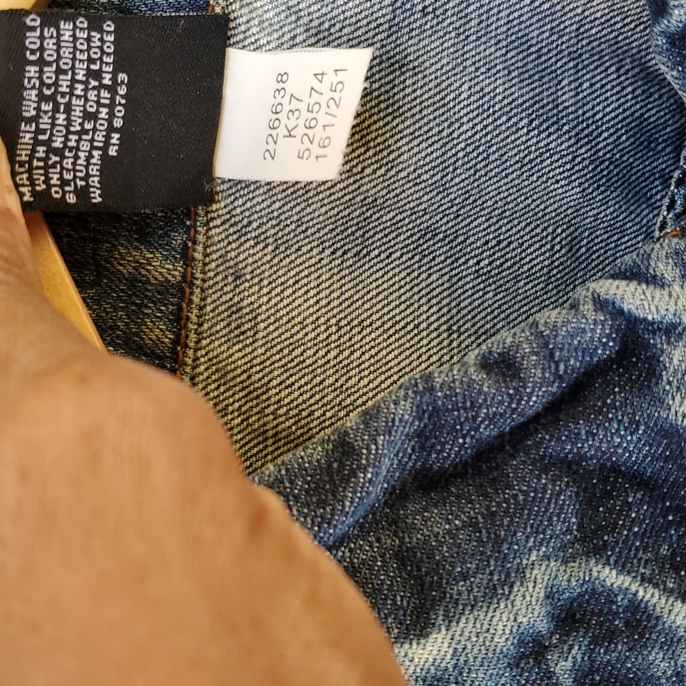 VS London Jean jacket - sz. M - Picture 8 of 10